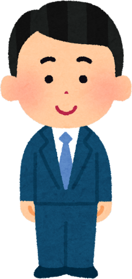 Illustration of a Young Boy Dreaming to be a Salaryman